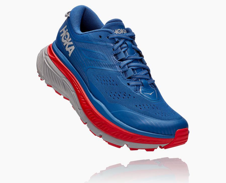 Zapatillas Trail Hoka One One Hombre - Stinson Atr 6 - Azules - PQG406573